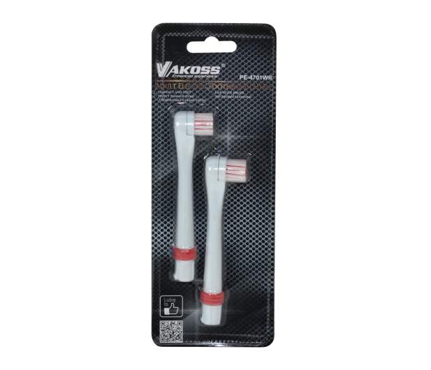 Vakoss KOŃCÓWKI DO SZCZOTECZKI VAKOSS PE-4701WR 2 SZT. ### - 1391844 - zdjęcie 2